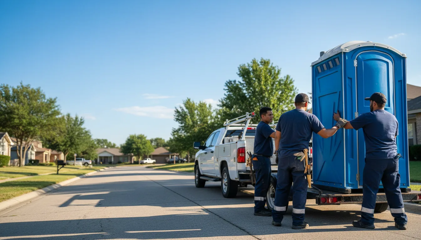 Portable Toilet Rental in Shirley, IL near me
